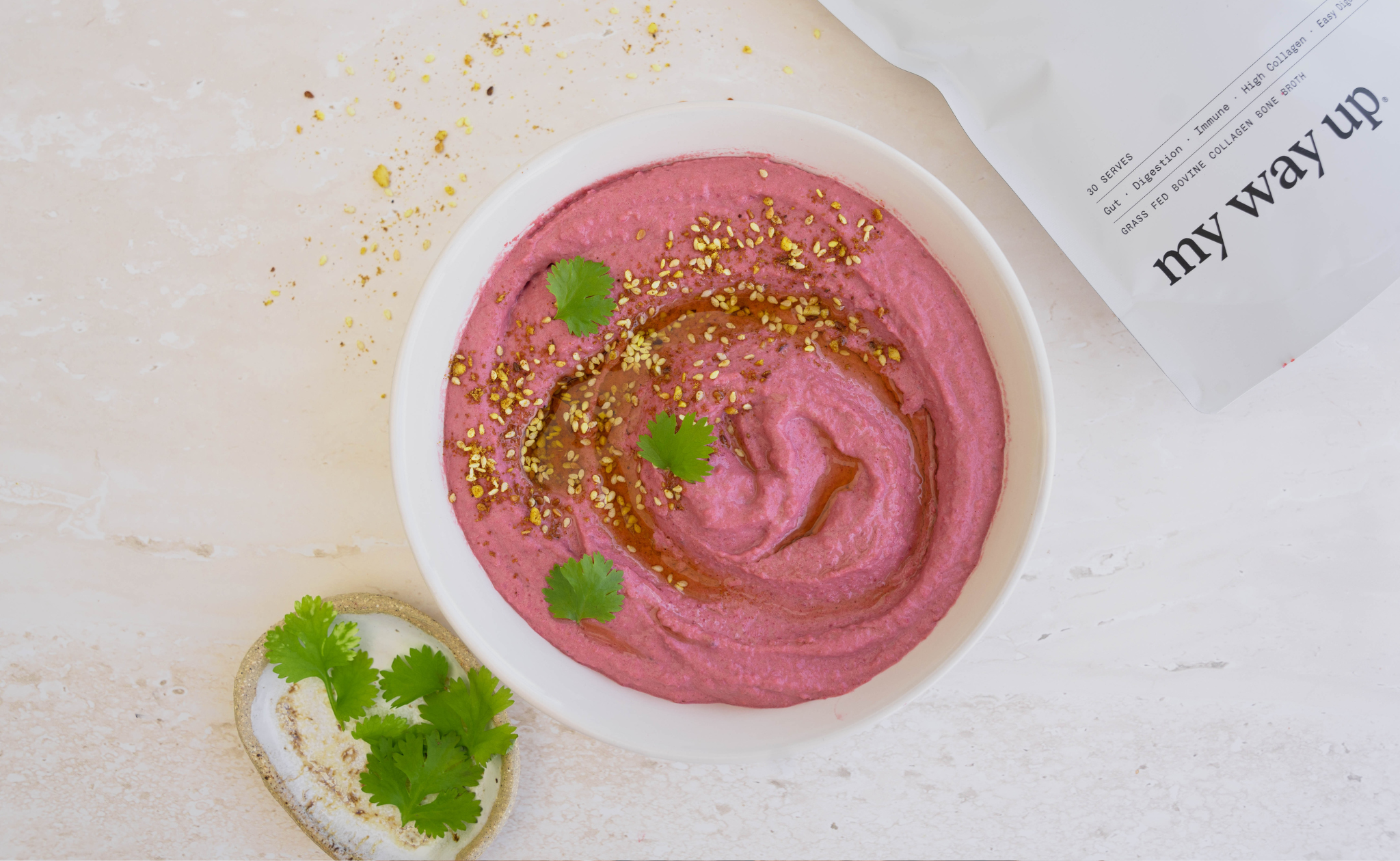 Gut Boosting Beetroot Hummus
