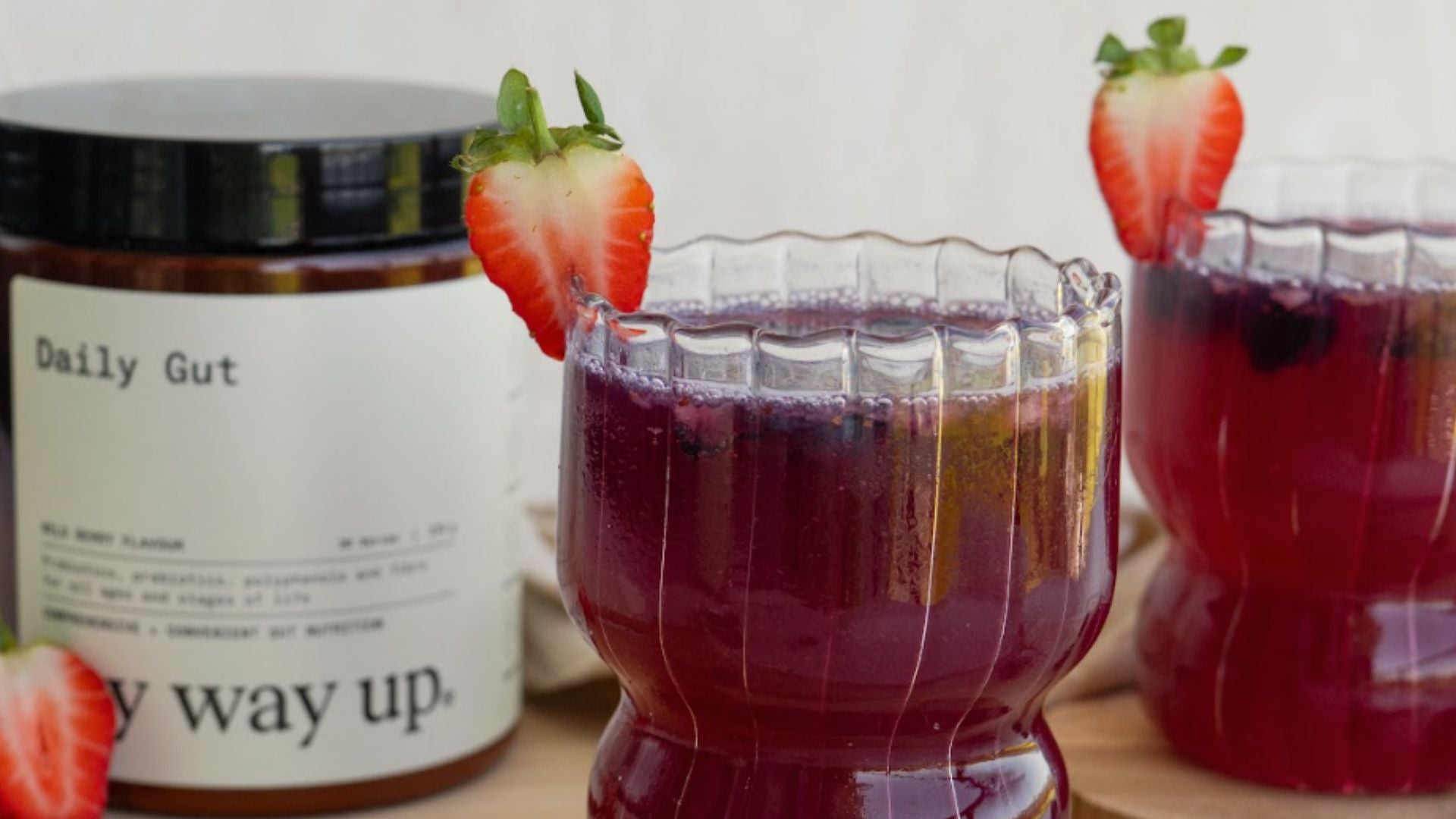 Microbiome-Balancing Mocktail