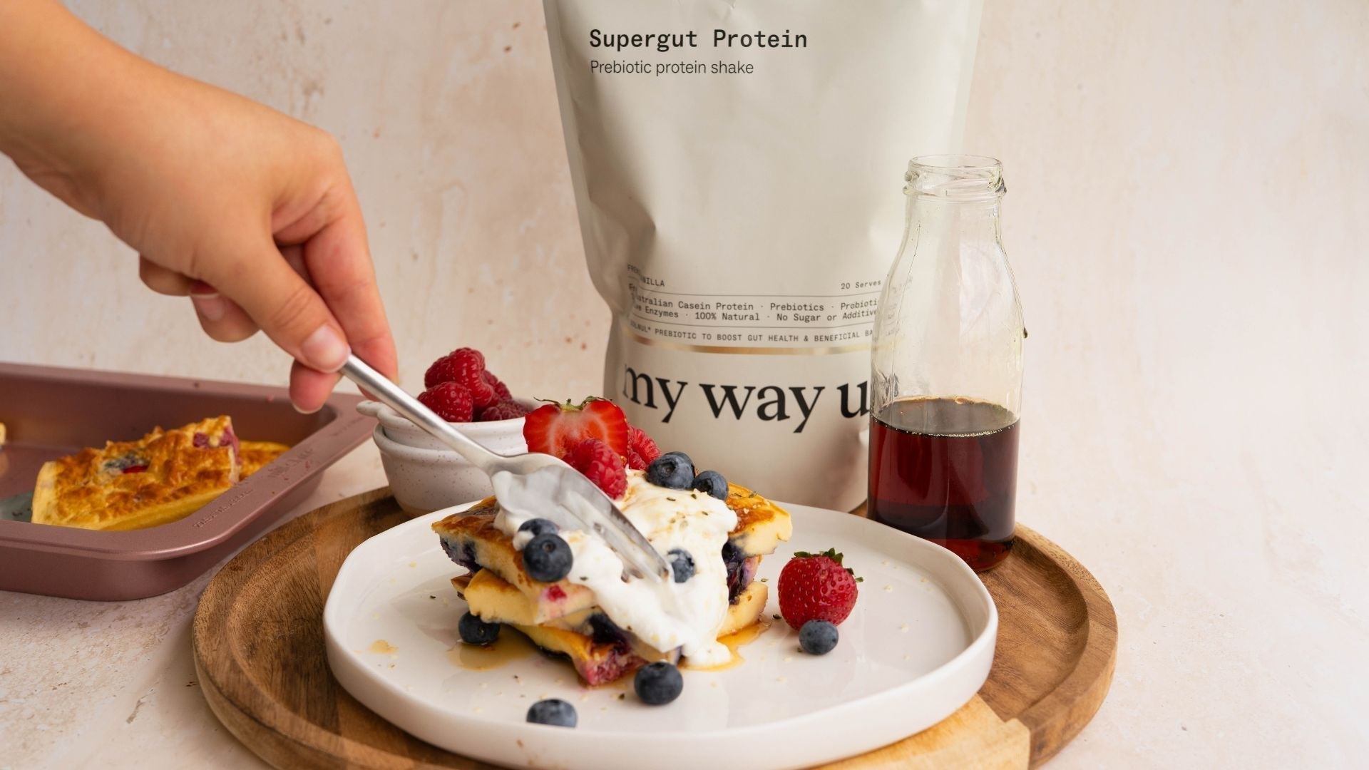 Refined Sugar-Free Vanilla Frittata