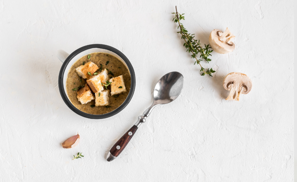 Anti-Oestrogen Mushroom Soup