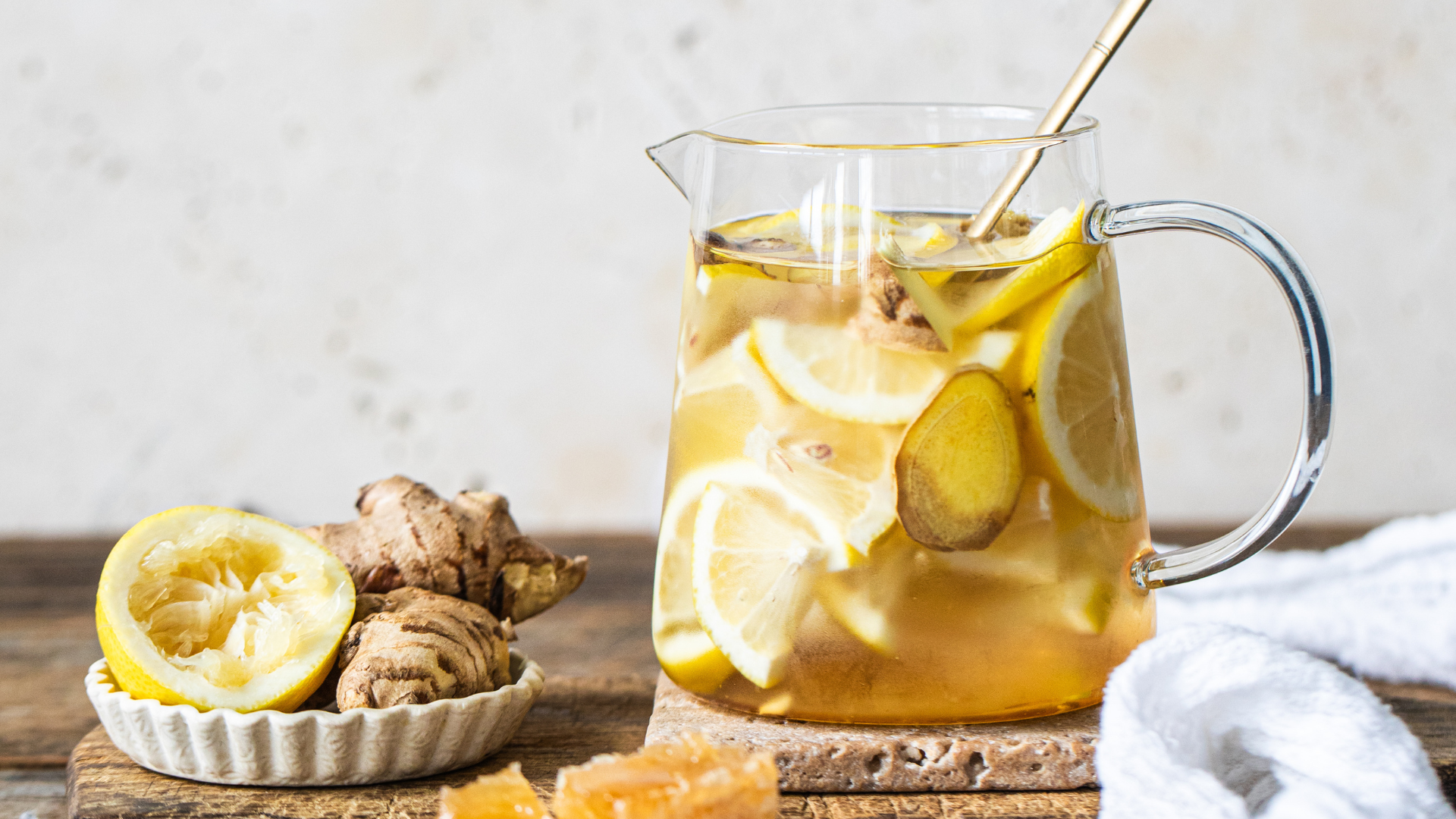 Lemon & Ginger Cold Season Tonic