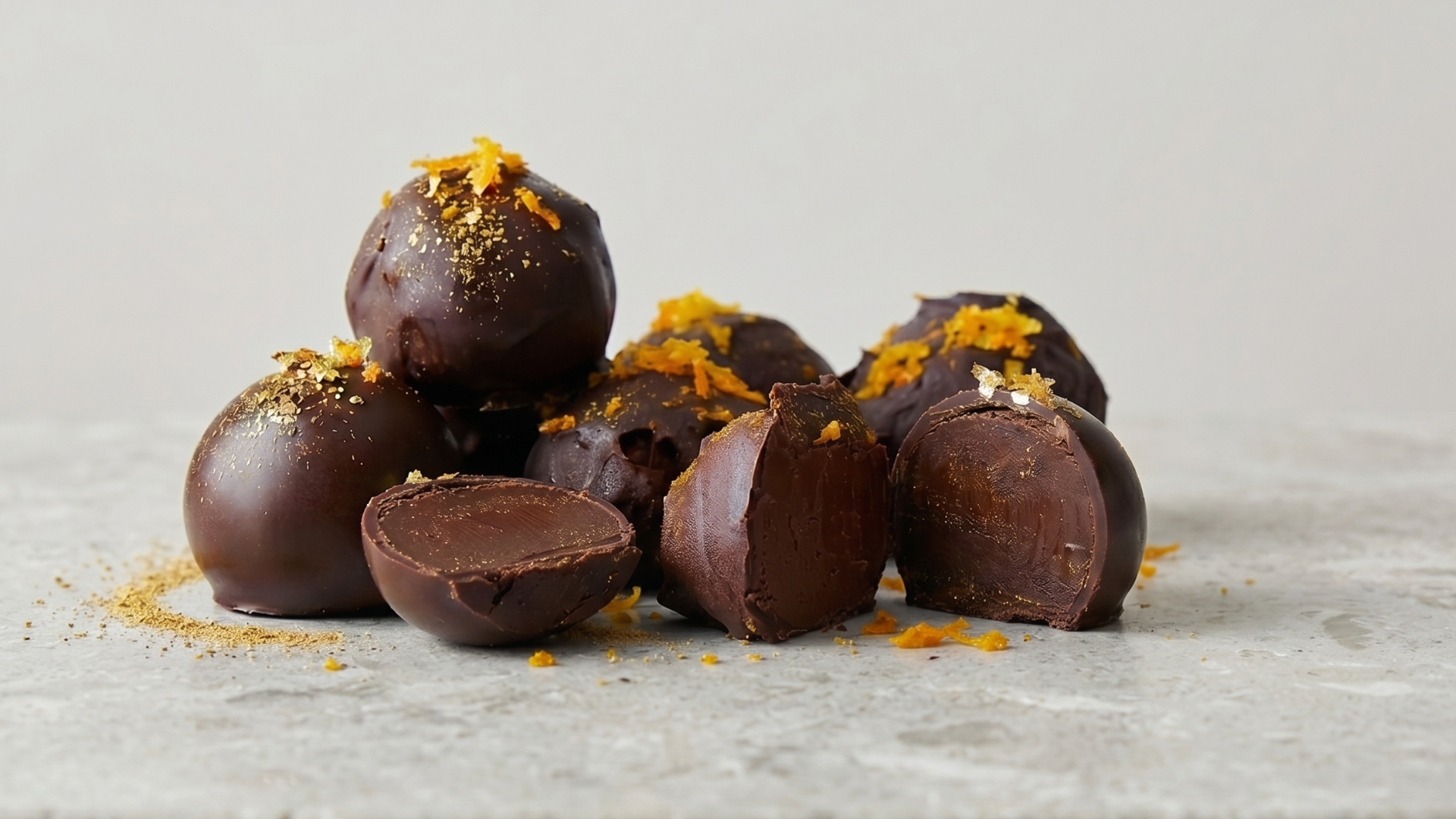 No-Bake Double Choc Collagen Truffles