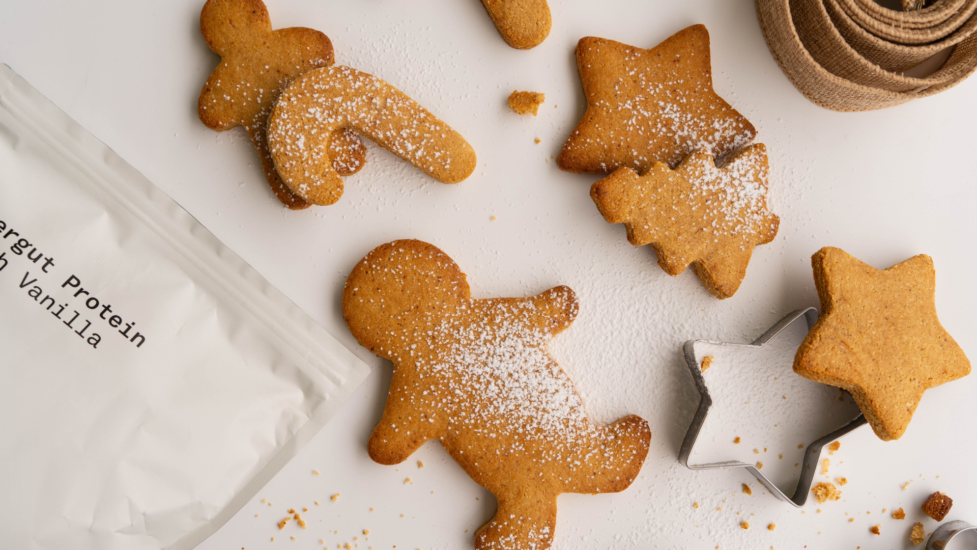 Protein Gingerbread Cookies