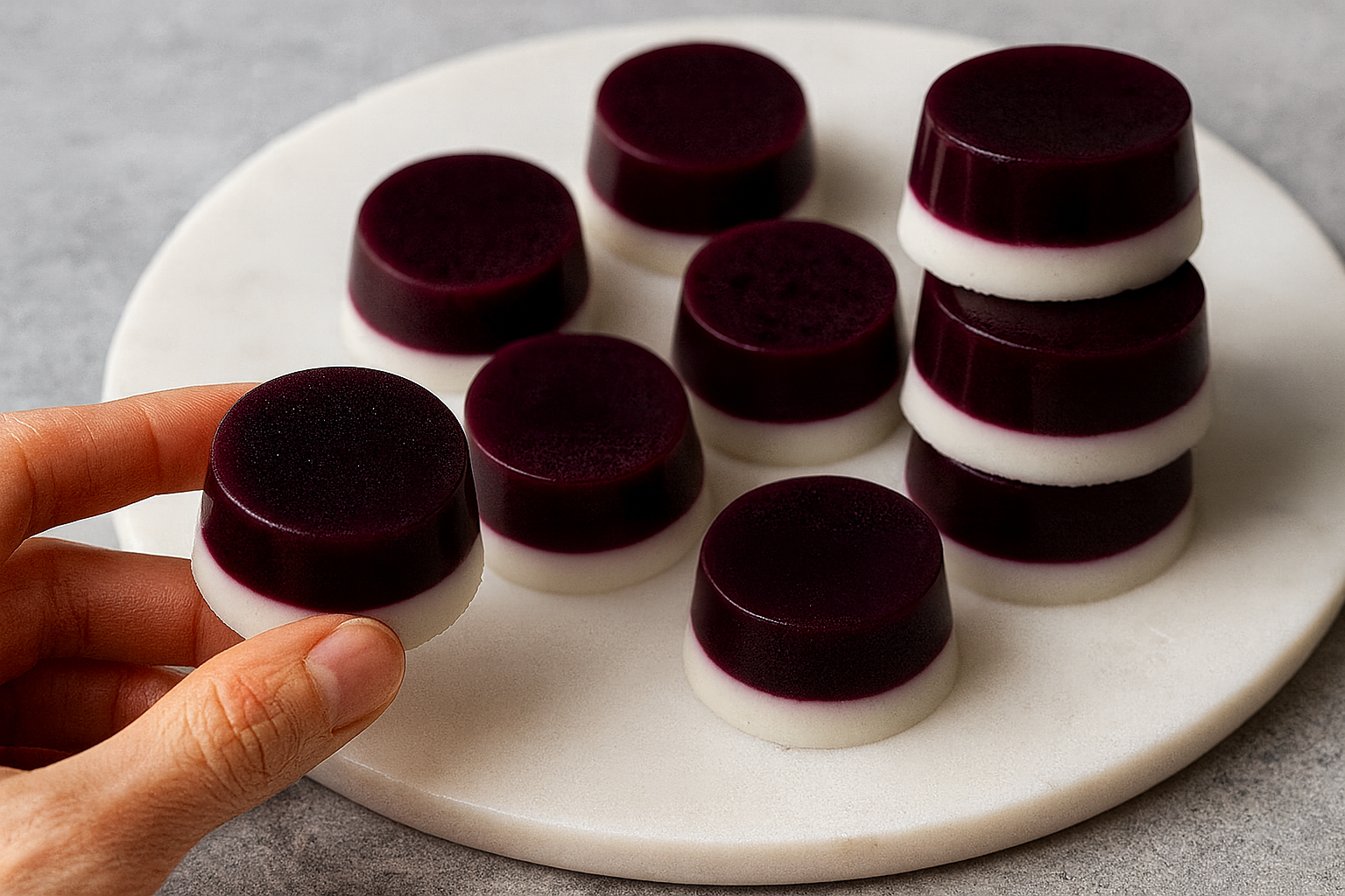 Blueberry + Lavender Nighttime Glycine Gummies