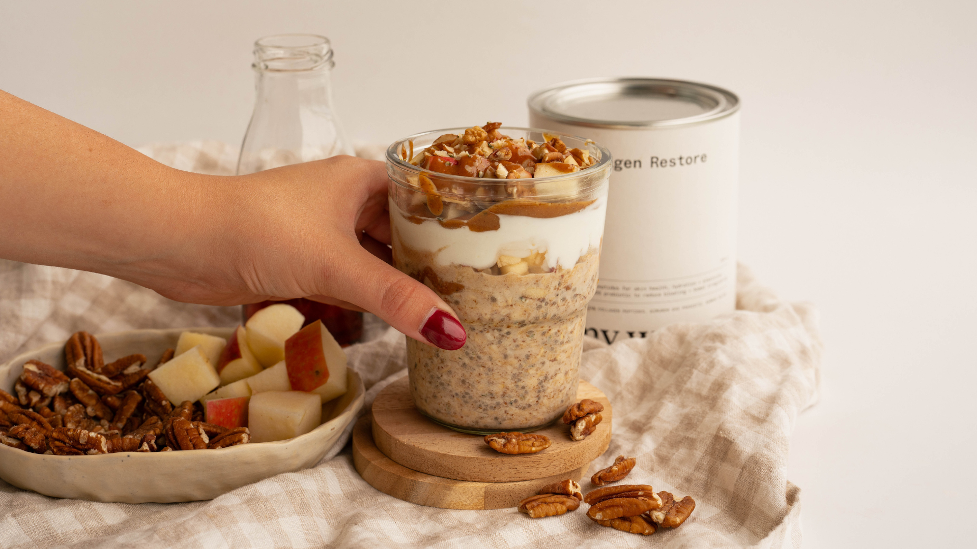 Caramel Pecan Gut-Healthy Collagen Oats