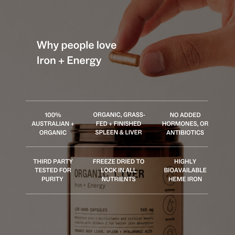 Organic Liver Iron + Energy