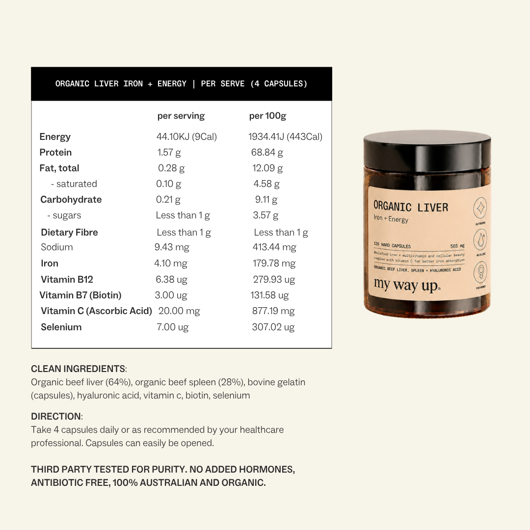 Organic Liver Iron + Energy