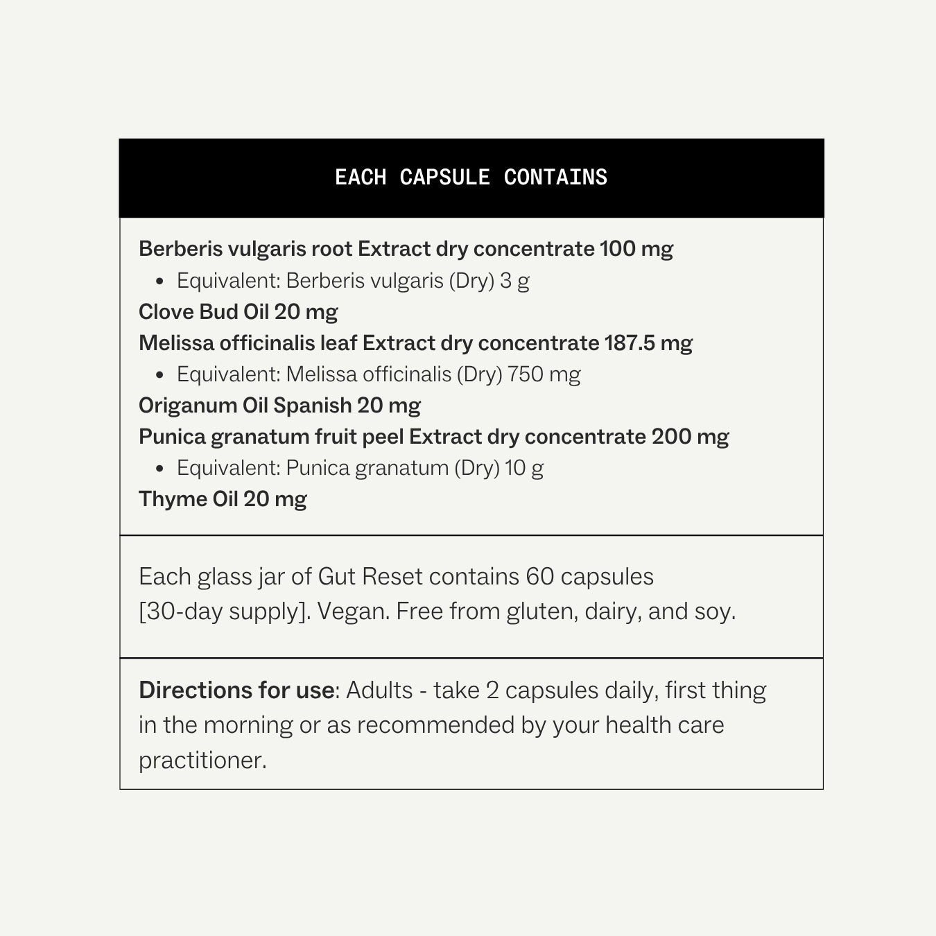 Gut Reset™