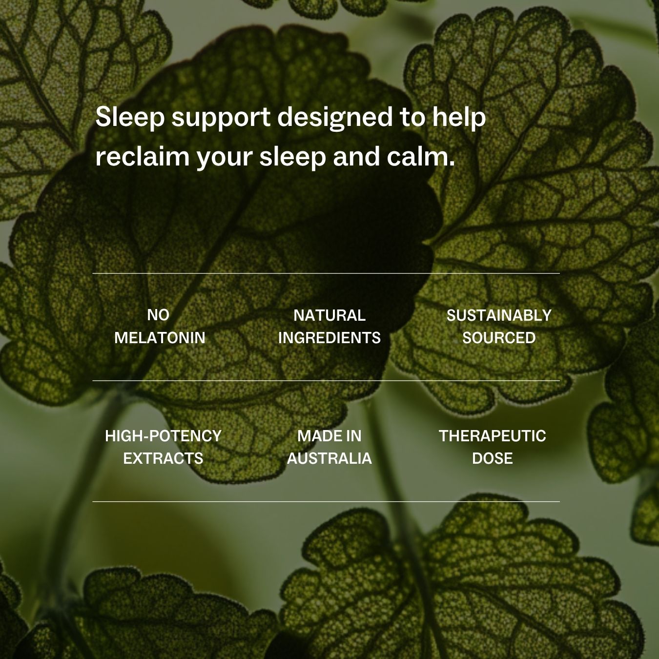 Sleep + Stress