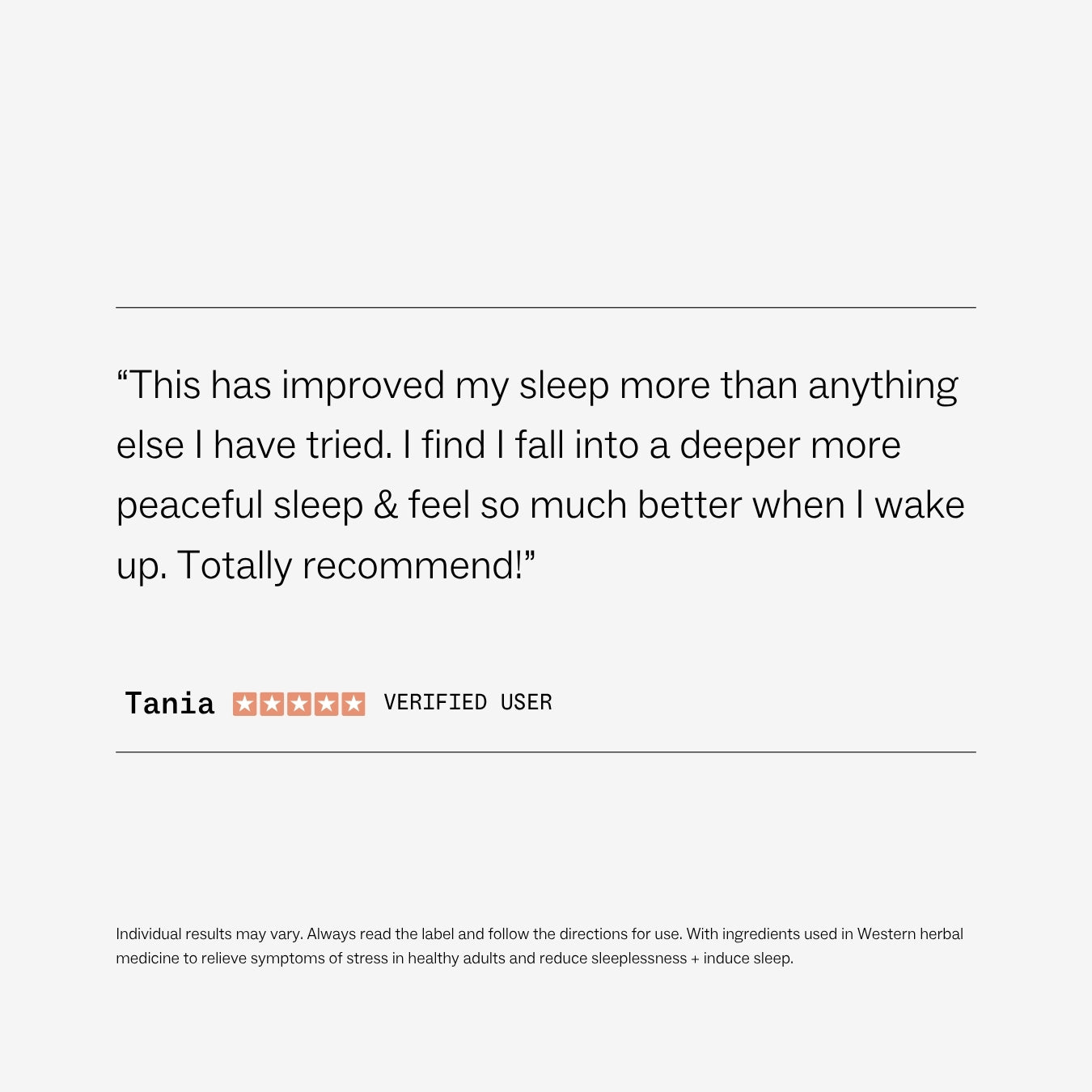 Sleep + Stress