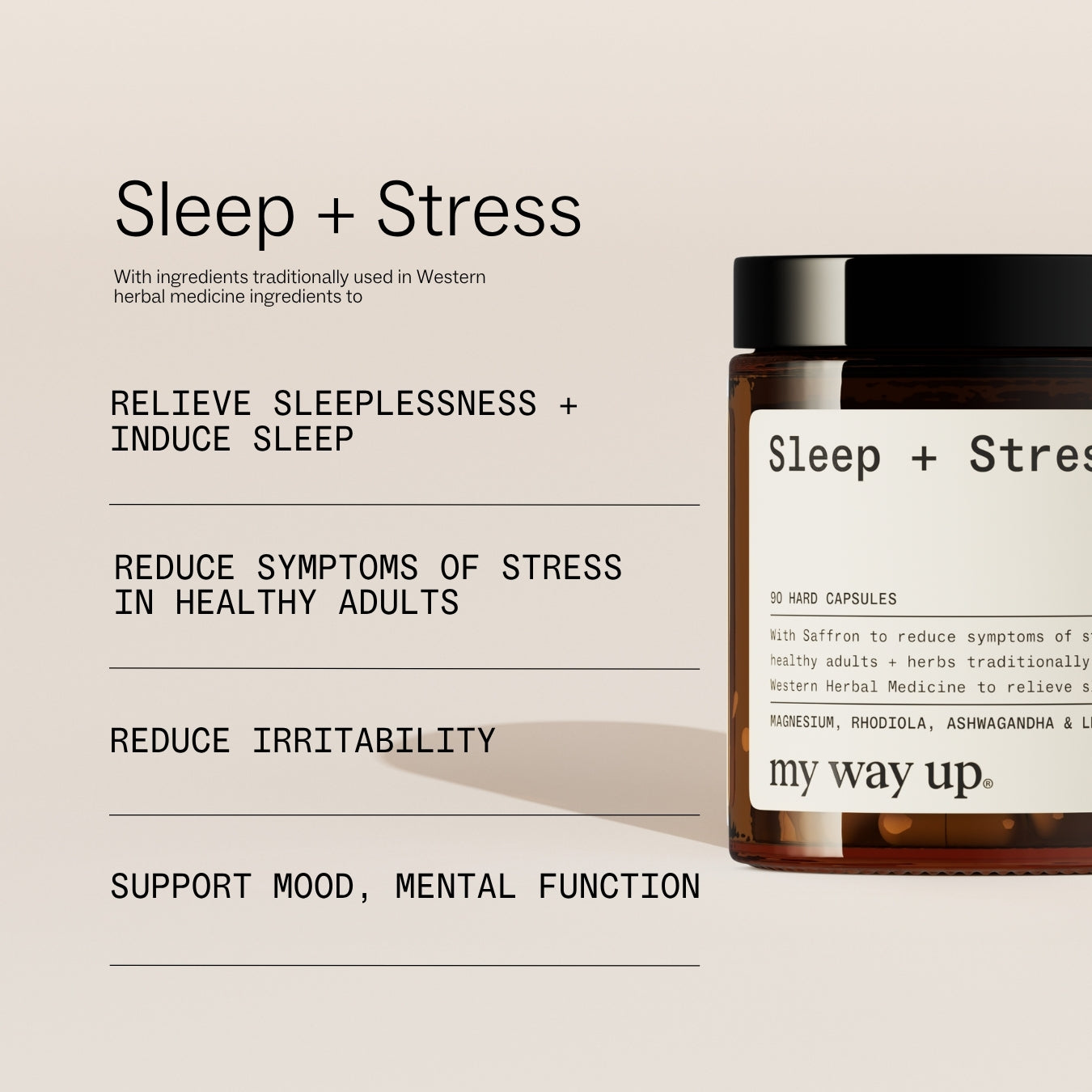 Sleep + Stress