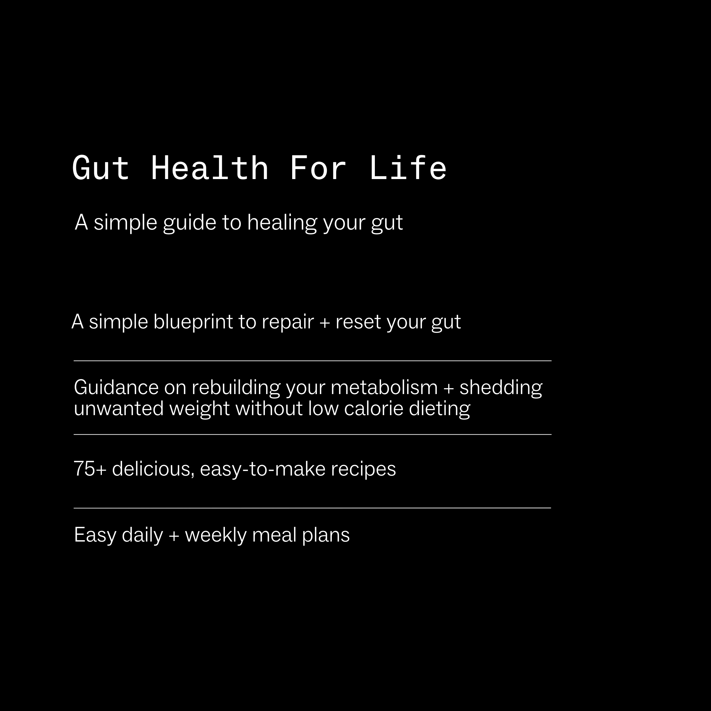 Gut Health For Life